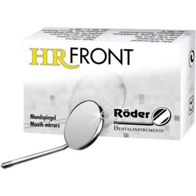 15. Зеркало HR front плоское, размер 4/22мм (12шт/уп)/ Roeder