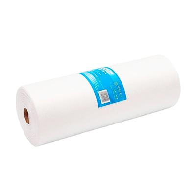 Салфетки 30*40, пачка, спанлейс белые /Форм №100