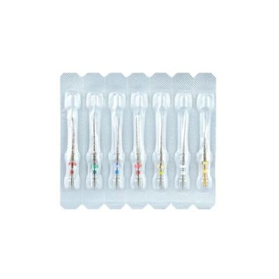 15. S-Flexi 25 mm (7шт) ассорти, Niti файлы/ Геософт 