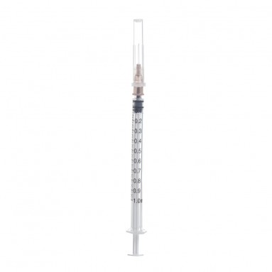 Шприц 1 мл 3-х комп. туберкулин. с иглой Inekta